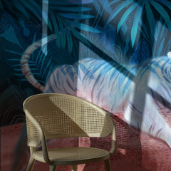 Blue Jungle White Tiger