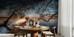 Serene Lake Sunset