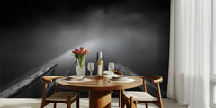 Misty Pier To Light