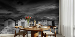 Weathered Beach Huts