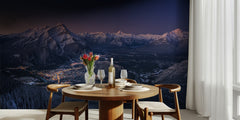Mountain Town Twilight