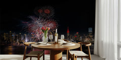 Fireworks Over New York City