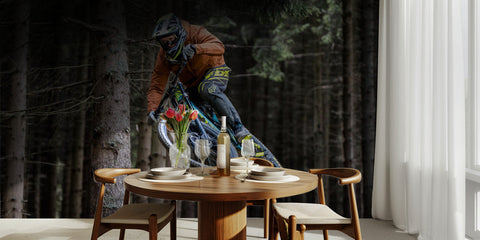 Unstoppable! - Kraftfullt fototapet med motivation och energi