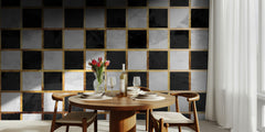 Monster Checkerboard black gold white concrete – kvalitetsprodukt för ett vackrare och mer hållbart hem