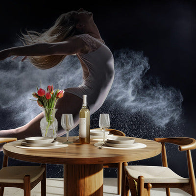 BallerinaJump - Dramatic photo wallpaper with ballet and jump rumsbild 2