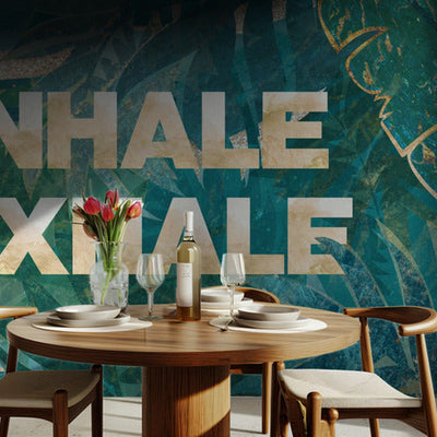 Inhale exhale typography 2 rumsbild 2
