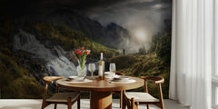 Cascading Mountain Light