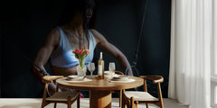Sport Bodybuilder - Kraftfullt fototapet med träning och styrka by Frank Ma – fototapet med unikt motiv som skapar en insp...