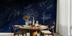 monster Cosmic Ocean With Astronaut – kvalitetsprodukt för ett vackrare och mer hållbart hem