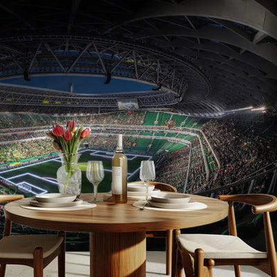 Shining Stadium i Beijing – fotballens magi rumsbild 3