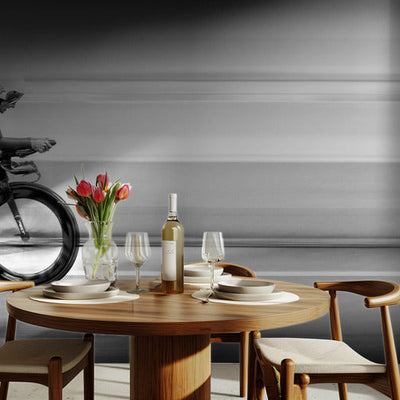The American dream - Inspirerande fototapet med cykling och drömmar by Bruno Flour rumsbild 2