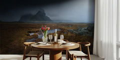 Misty Mountain Landscape