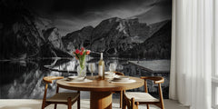 Rustic Lakeside Boathouse