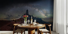 Milky Way Desert Spire