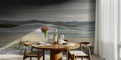 Abstract Coastal Serenity