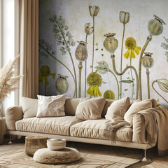 Poppies and Helenium