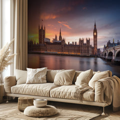 London Big Ben Sunset Glow