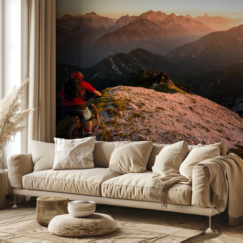 Riding ridge singletrack