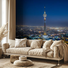 Tehran Milad Tower Night