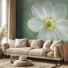 Serene White Flower