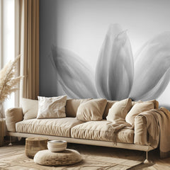 Soft White Tulips