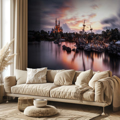 Fairytale Castle Lake Glow