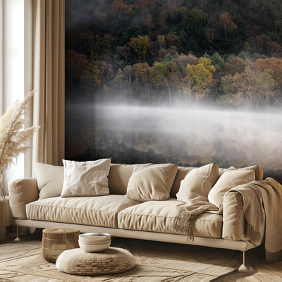 The mystical pond in the autumn rumsbild 2