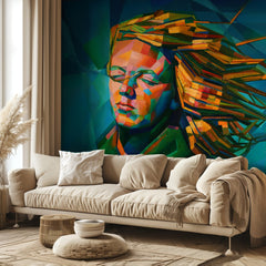 Vibrant Geometric Serenity