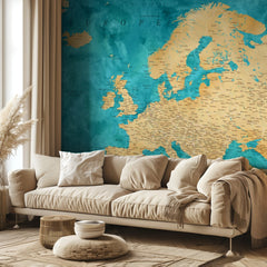 Vintage Europe Map