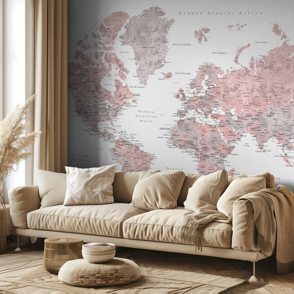 Piper world map in Spanish bild 2