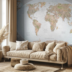 Vintage World Map