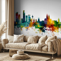 Vibrant Liverpool Skyline