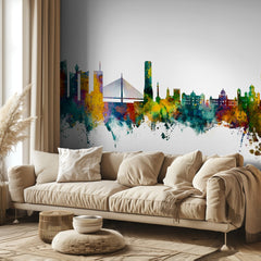 Vibrant Belgrade Skyline