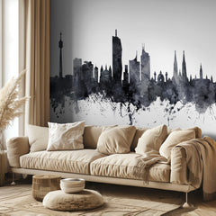 Vienna Skyline Watercolor