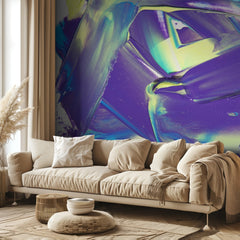 Vibrant Fluid Paint Strokes