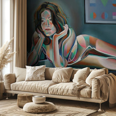 Vibrant Geometric Figure