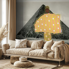 Surreal Desert Mushroom