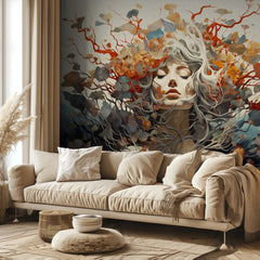 Ethereal Autumn Woman