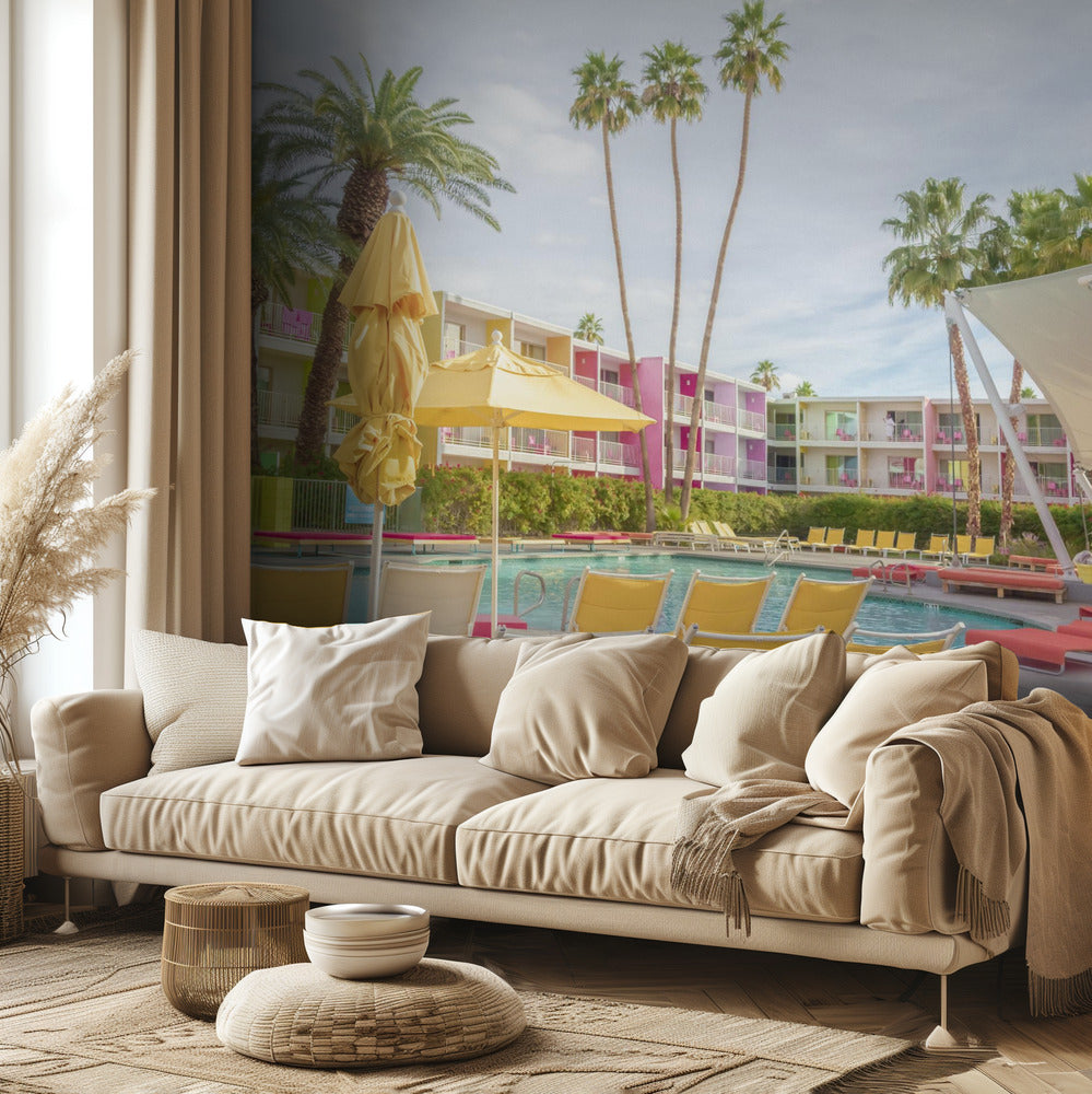 Poolside at the Saguaro Hotel - Palm Springs