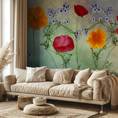 Vibrant Poppy Meadow