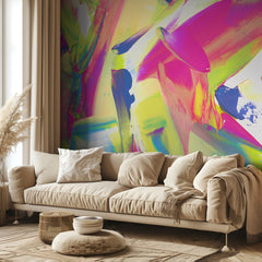 Vibrant Abstract Strokes
