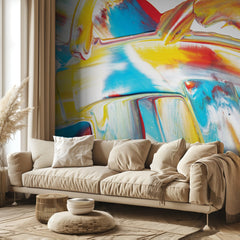 Vibrant Abstract Strokes