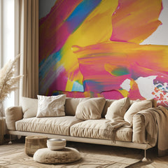 Vibrant Paint Strokes