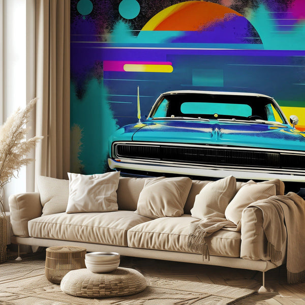 Graffiti machine series - Dodge Charger 1968 bild 2