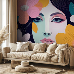 Blooming Woman Portrait