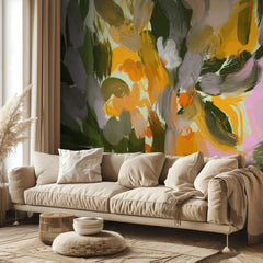Vibrant Abstract Flowers