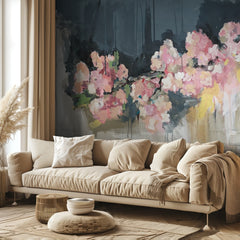 Pink Floral Abstract