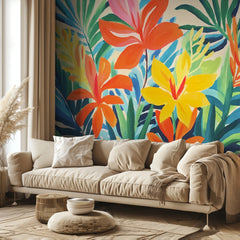 Vibrant Tropical Garden