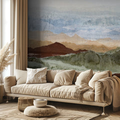 Serene Mountain Layers