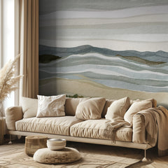 Abstract Coastal Serenity
